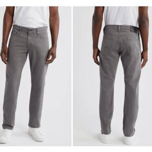 NEW! Adriano Goldschmied The Graduate Tailored‎ Leg Pants Sueded Gray Size 28x34